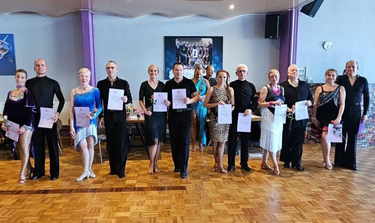 Sehr erfolgreicher Badenia Tanztag für Tom Pitzler und Dr. Joana Niederstadt